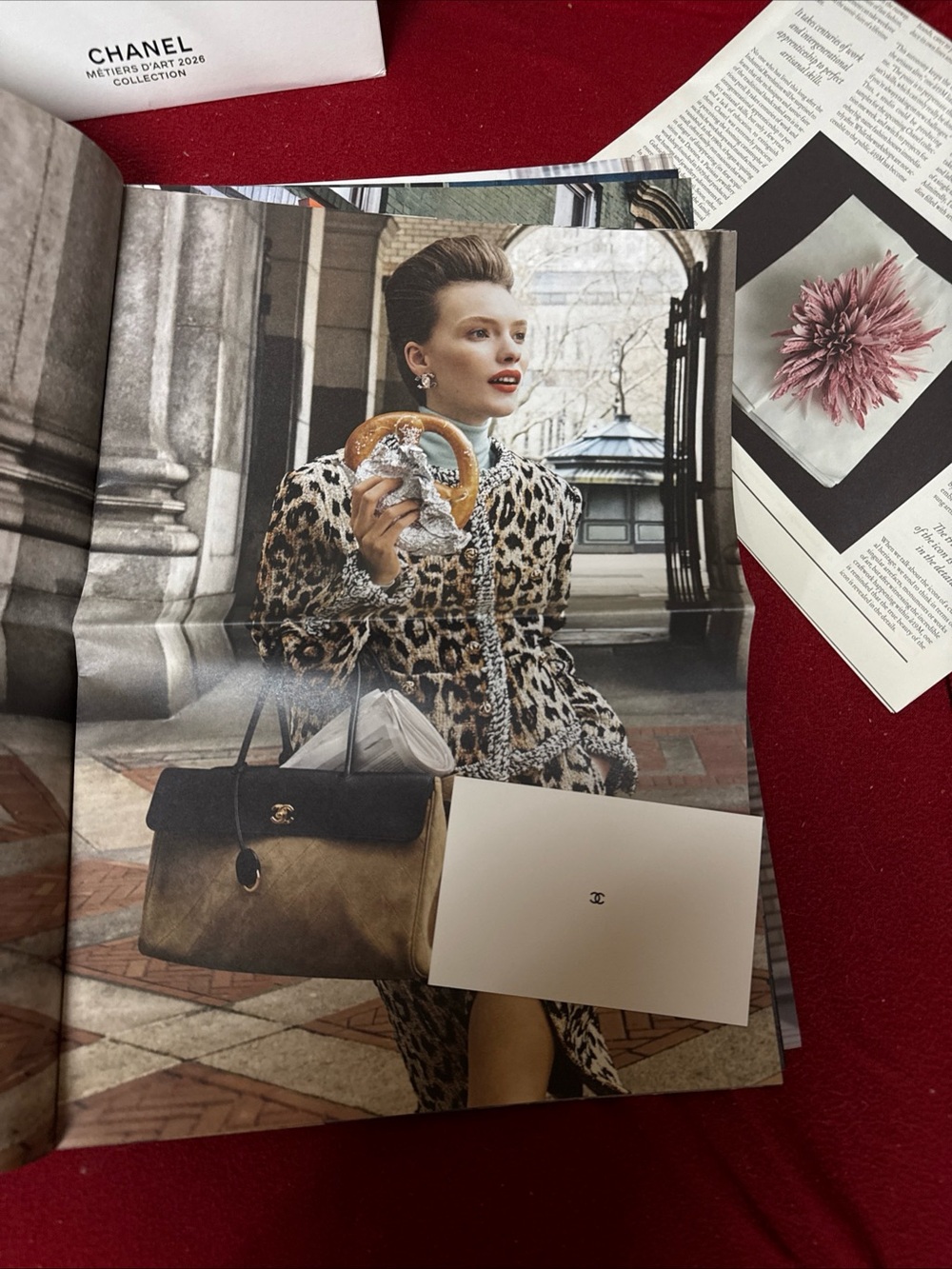 CHANEL MÉTIERS D'ART 2026 COLLECTION Poster Magazine - Picture 6 of 11